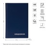 Ежедневник недатированный OfficeSpace, A5, 160л, синий