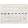 Планинг недатированный с календарём Kroyter, 54л, картон, бежевый