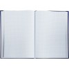 Книга учета Attache, А4, 192л, клетка, сшивка, синяя