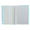 Книга учета OfficeSpace, А4, 96л, клетка, сшивка, газета, голубая