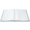 Книга учета OfficeSpace, А4, 96л, клетка, сшивка, бумвинил, офсет, чёрная