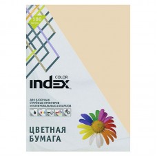 Бумага цветная Index Color, А4, 80г/м2, 100л, песочный (16)
