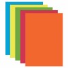 Бумага цветная DOUBLE A, А4, 80г/м2, 500л, интенсив, ассорти (100л х 5цв)