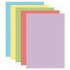 Бумага цветная DOUBLE A, А4, 80г/м2, 500л, пастель, ассорти (100л х 5цв)