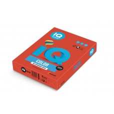 CO44 Бумага цветная IQ COLOR, А4, 80г/м2, 500л, кораллово-красная