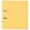 Папка-регистратор Deli разобранная, с металлическим уголком, А4, 75мм, ПВХ, 1,75мм, жёлтый лён