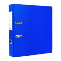 Папка-регистратор ПВХ ЭКО, с металлическим уголком, А4, 50мм, синяя
