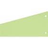 Разделитель листов Attache, зелёные полоски, 100 шт/уп