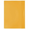 Папка-скоросшиватель BRAUBERG, А4, 130/180мкм, жёлтая