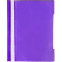 Папка-скоросшиватель Attache Элементари, А4, 15мм, 150/180мкм, фиолетовая