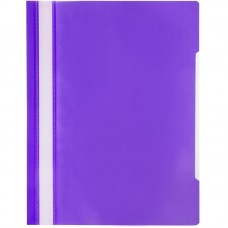 Папка-скоросшиватель Attache Элементари, А4, 15мм, 150/180мкм, фиолетовая