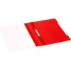 Папка-скоросшиватель пластик. Attache Economy, A4, 100/120мкм, красная