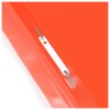 Папка-скоросшиватель пластик. с прозрачным верхом Berlingo, А4, 180мкм, красная