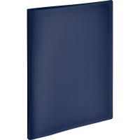 Папка с зажимом Attache Economy, A4, 17мм, 400мкм, синяя