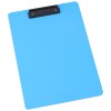 Папка-планшет с зажимом, без крышки Deli, A4, голубой