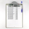 Папка-планшет с калькулятором Deli, A4, серая