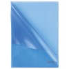 Папка-уголок жёсткая BRAUBERG, А4, 150мкм, синяя