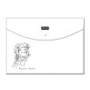 Папка-конверт на кнопке Attache Selection Llamas, А4, 180мкм, ассорти