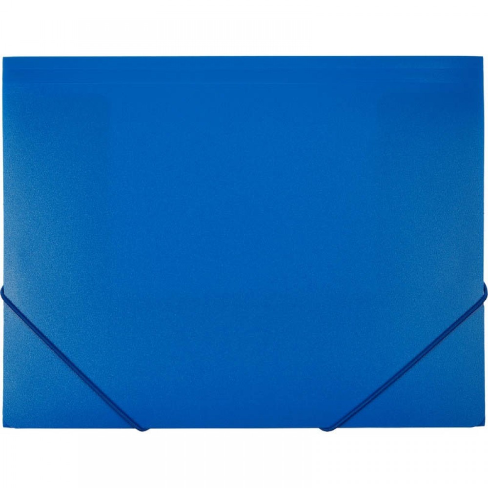Папка на резинках Attache F315/06, A4, 30мм, 600мкм, синяя