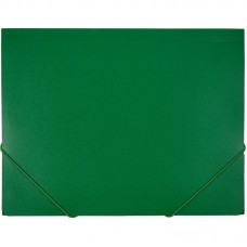 Папка на резинках Attache F315/06, A4, 30мм, 600мкм, зелёная