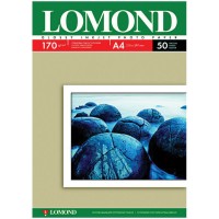 Фотобумага Lomond, A4, 170г/м2, 50л, глянцевая, односторонняя