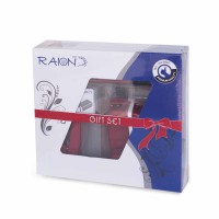 Набор RAION SS-2410-HO (степлер, скоба, антистеплер), красный