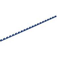 Пружины для переплета пластиковые ProMega office, 6мм, синие, 100шт/уп