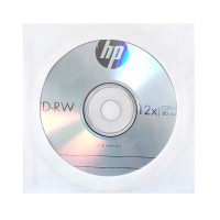 Диск CD-RW HP 700Мb (12х), в бумажном конверте, 1шт