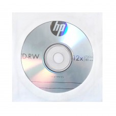 Диск CD-RW HP 700Мb (12х), в бумажном конверте, 1шт