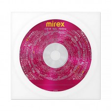 Диск CD-R Mirex Brand 700Mb 52х, в конверте, 1шт