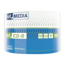 Диск CD-R MyMedia 700Mb 52х, в плёнке, 50шт