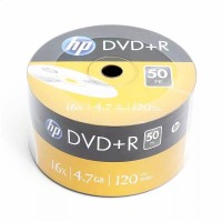 Диск DVD-R HP 4,7Gb 16x, в плёнке, 50шт