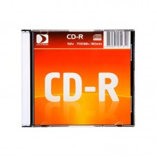 Диск CD-R Data Standard 700Mb 52х, Slim, 1шт