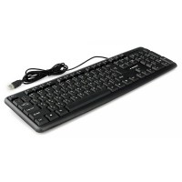 Клавиатура проводная Gembird KB-8320UXL-BL, USB, чёрная
