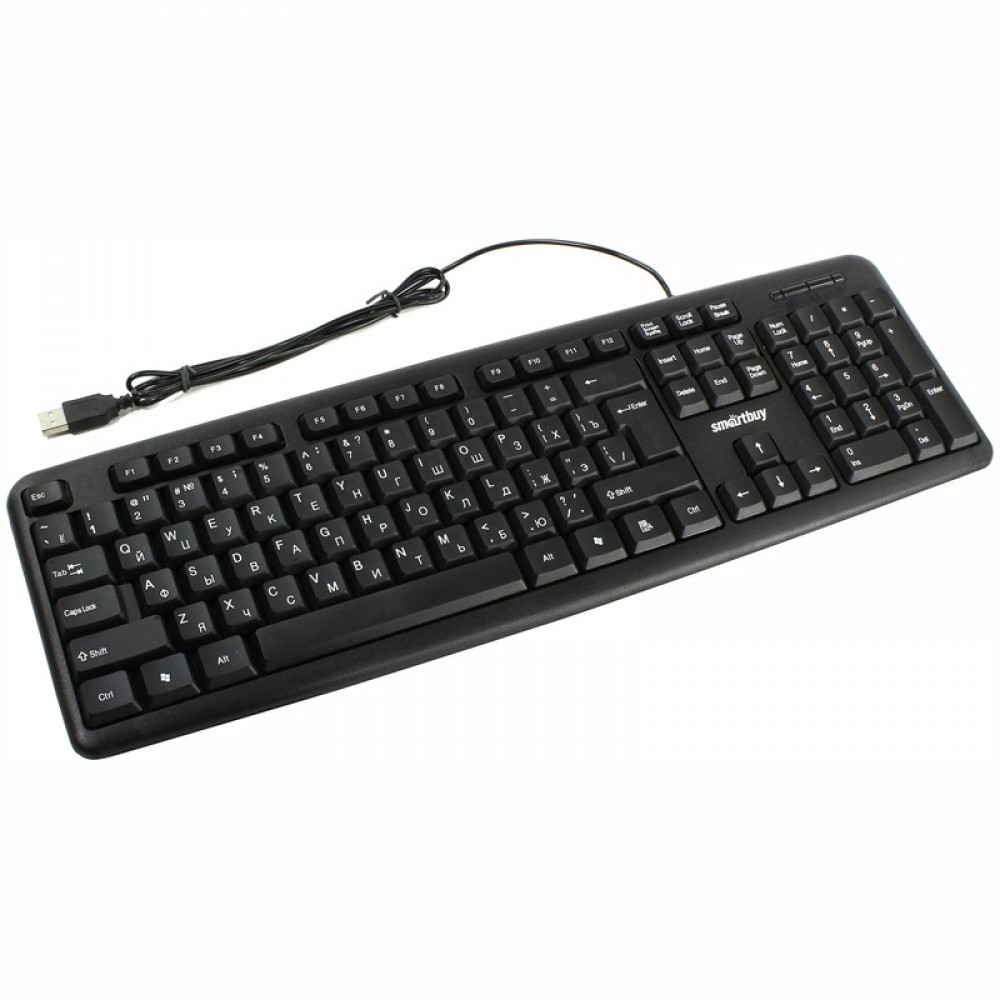 Клавиатура Smartbuy ONE 112, USB, чёрная