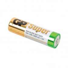 Батарейка GP Super LR6 AA алкалиновая, 1,5V, 4шт/уп, цена за 1шт