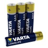 Батарейка VARTA LONGLIFE LR03 AAA B8, 1,5V, 8шт/уп