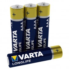 Батарейка VARTA LONGLIFE LR03 AAA B8 алкалиновая, 1,5V, 8шт/уп, цена за 1шт, Германия