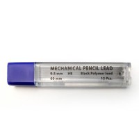 Грифель для механического карандаша Luxor, НВ, 0,5мм, 12шт/уп