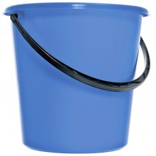 Ведро пластиковое, пищевое OfficeClean, 12л, голубое