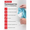 Салфетка для стекол и зеркал OfficeClean, микрофибра, 1шт, фиолетовая