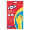 Перчатки резиновые латексные Luscan, XL, х/б напыление
