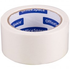 Клейкая лента малярная OfficeSpace, 48мм*24м, белая