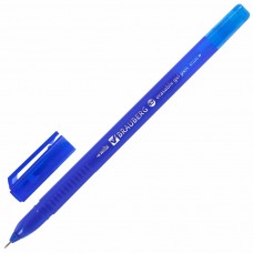 Ручка гелевая стираемая BRAUBERG DELTA, линия 0,35мм, синяя