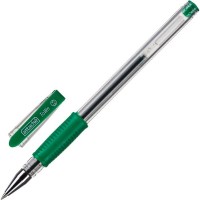 Ручка гелевая Attache Town, линия 0,5мм, зелёная