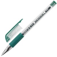 Ручка гелевая STAFF «EVERYDAY», линия 0,35мм, зелёная