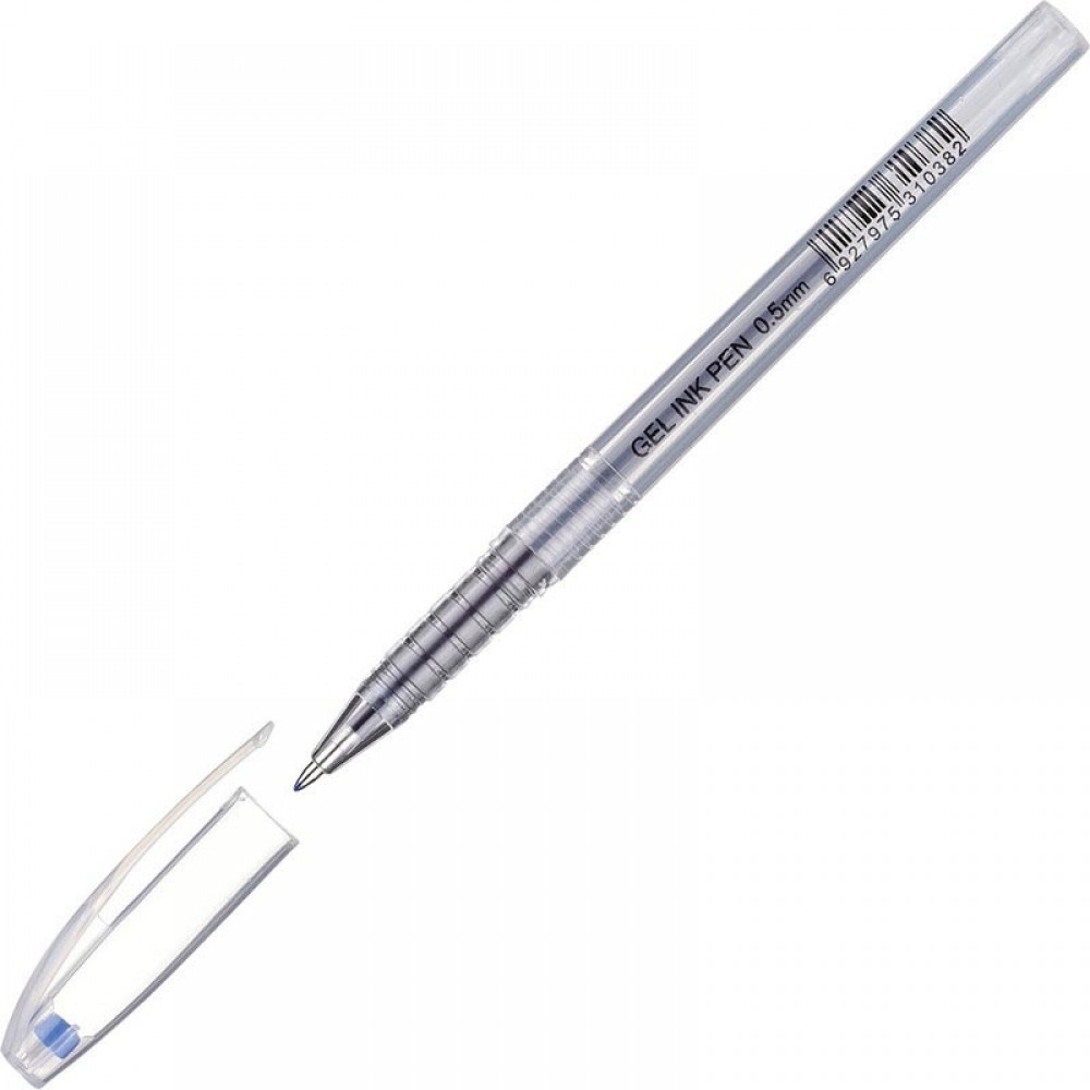 Ручка гелевая Attache Ice, линия 0,5мм, синяя
