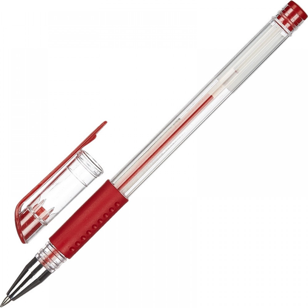 Ручка гелевая Attache Economy, линия 0,5мм, красная