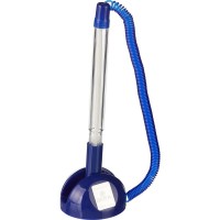 Ручка настольная Beifa, линия 0,5мм, синяя, синий корпус