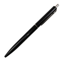 Ручка шариковая автоматическая Luxor CRUX, линия 0,7мм, синяя, чёрный корпус